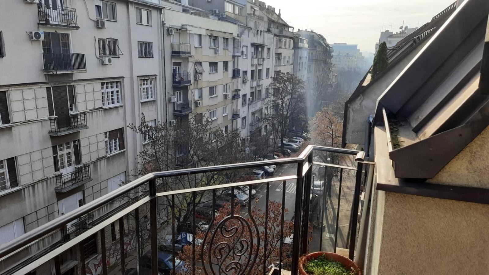 Duplex Studio Mansarda Lägenhet Belgrad Exteriör bild